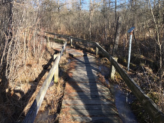 The state natural area at which we located our first geocache. It was 62 on Saturday.